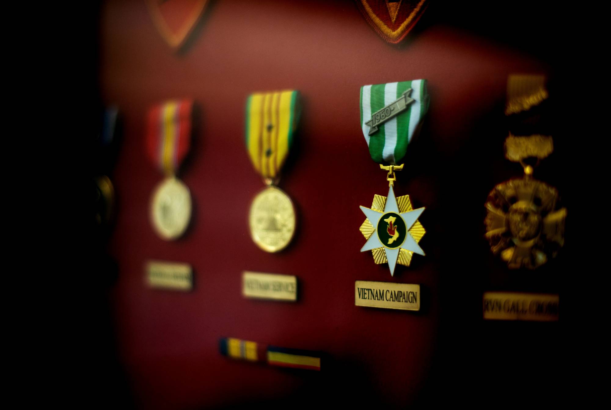 Case of Veteran Medals